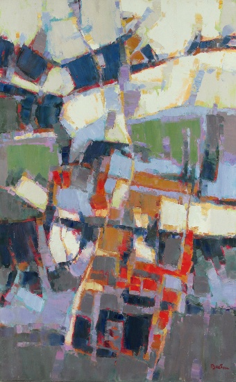 Yvon Breton oil on canvas 
