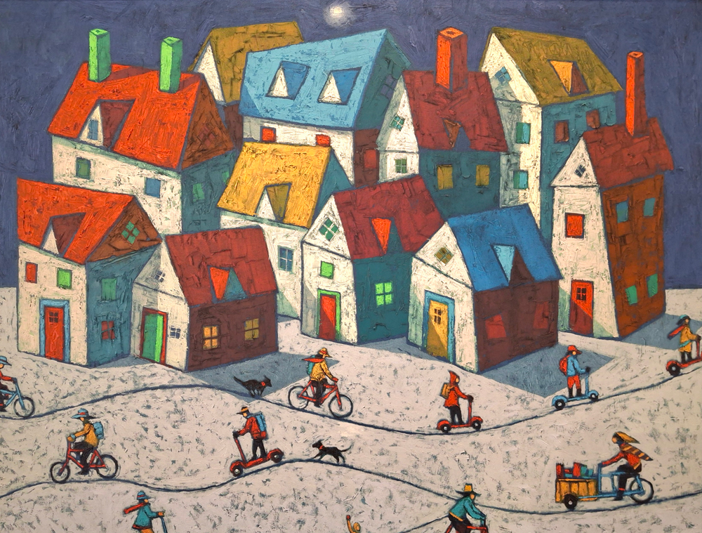 John F Marok paintings